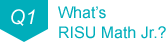 Q1 What's RISU Math Jr.?