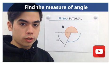 Video lesson : Find the measure of angle